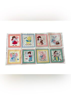 Lecien Japan Old New Fabric Collect 30’s Retro Mid Century Children Block Style